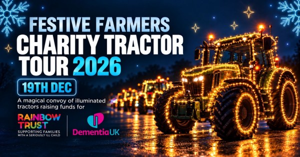 Festive Farmers Charity Tractor Tour 1